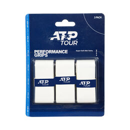 Sobregrips ATP Tour ATP Performance Grip white 3er